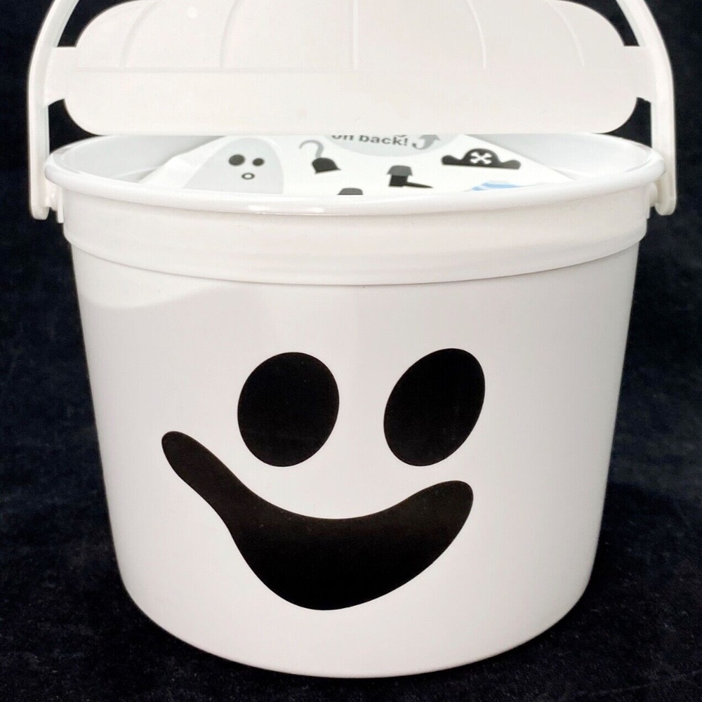 2022 McDonald's Halloween Bucket Pail Boo McBoo Ghost Happy Meal White Stickers